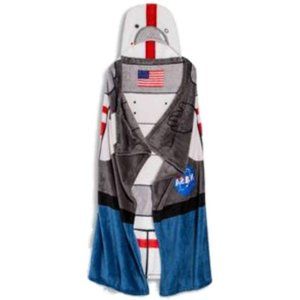 NASA Hooded Throw Spacesuit Soft Blanket